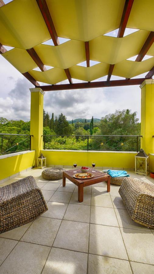 Zen Stone House Villa Agios Georgios Pagon Luaran gambar